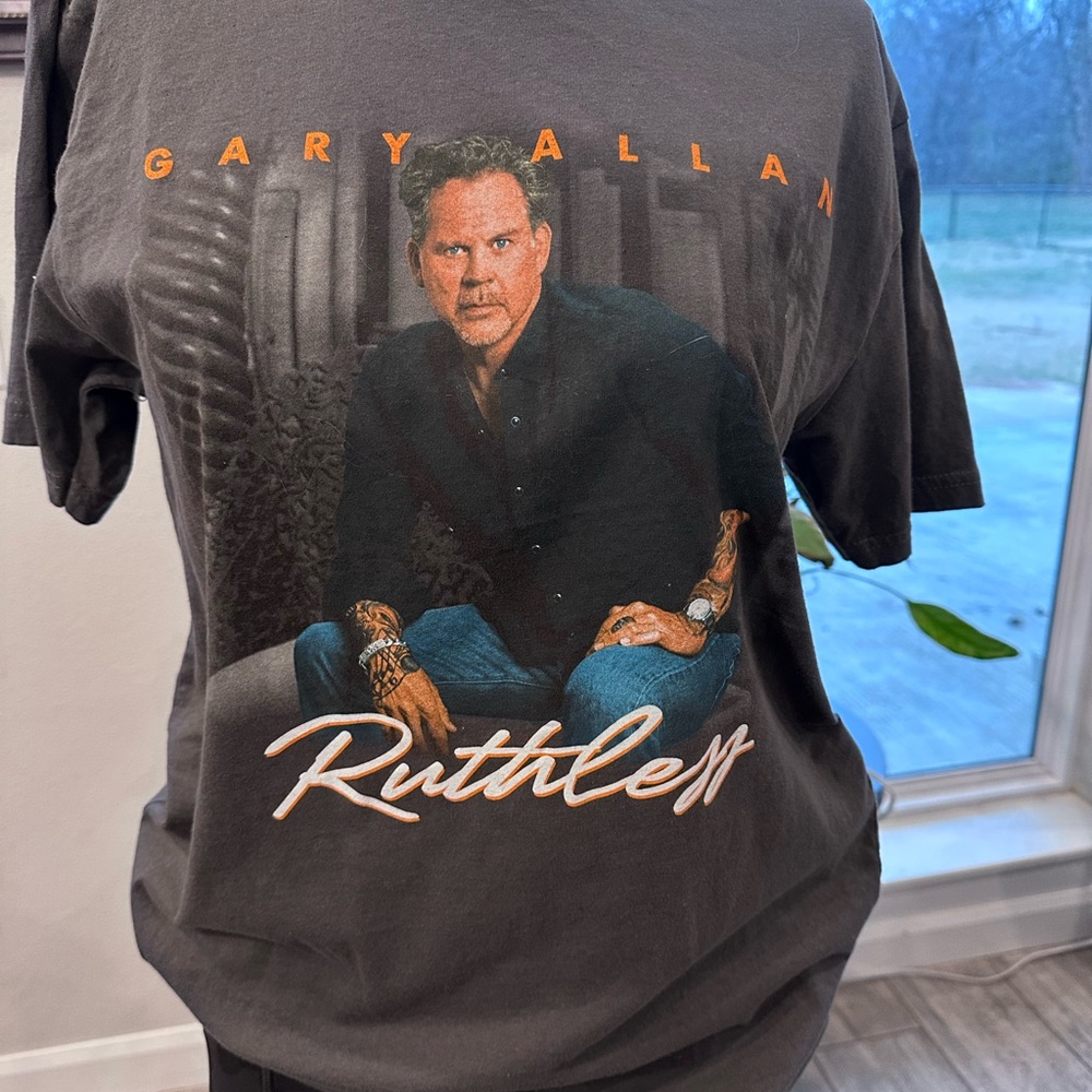 Gary Allan Black Graphic T-Shirt